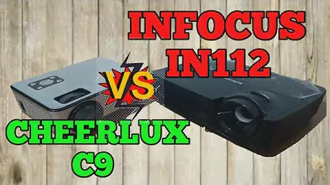 INFOCUS  IN112  VS  CHEERLUX  C9