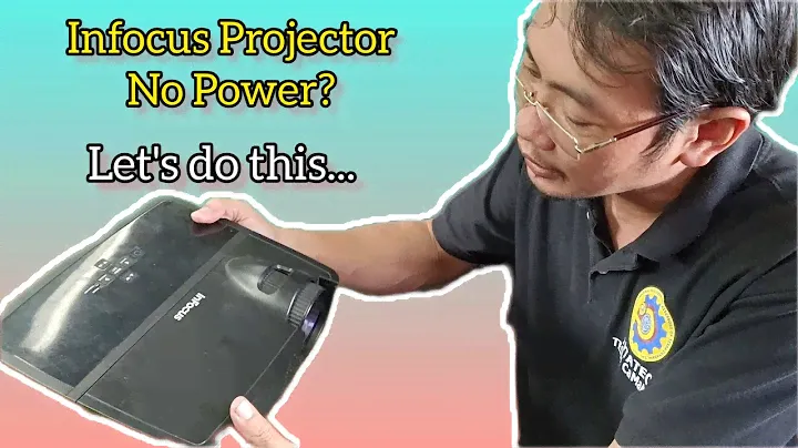 How to Repair No Power Infocus projector