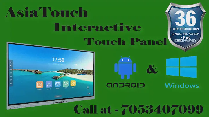 AsiaTouch Interactive Display Touch Panel (65 Inch, 75Inch, 86Inch) #interactive #smartclasses