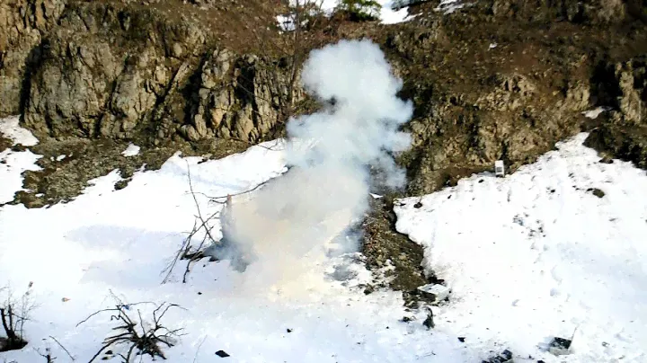 Tannerite vs InFocus IN82 projector