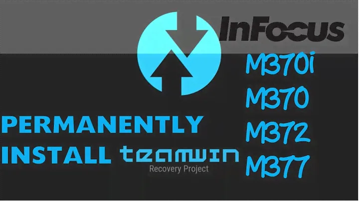 [Постоянное][Стабильное] Восстановление TWRP для Infocus M370i