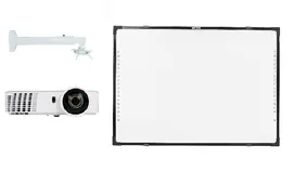 Интерактивный комплект IQBoard DVT TN082 + проектор Infocus INV30 + крепление для проектора Wize WTH87150
