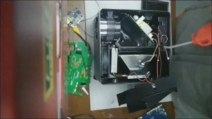 Touyinger T10 replace the LCD screen and clean the dust on LCD screen