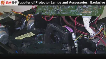 How to adjust projector LCD panel
