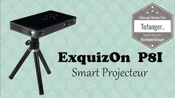 ExquizOn P8I Mini DLP Android Projector 7 - проектор P8I Smart DLP